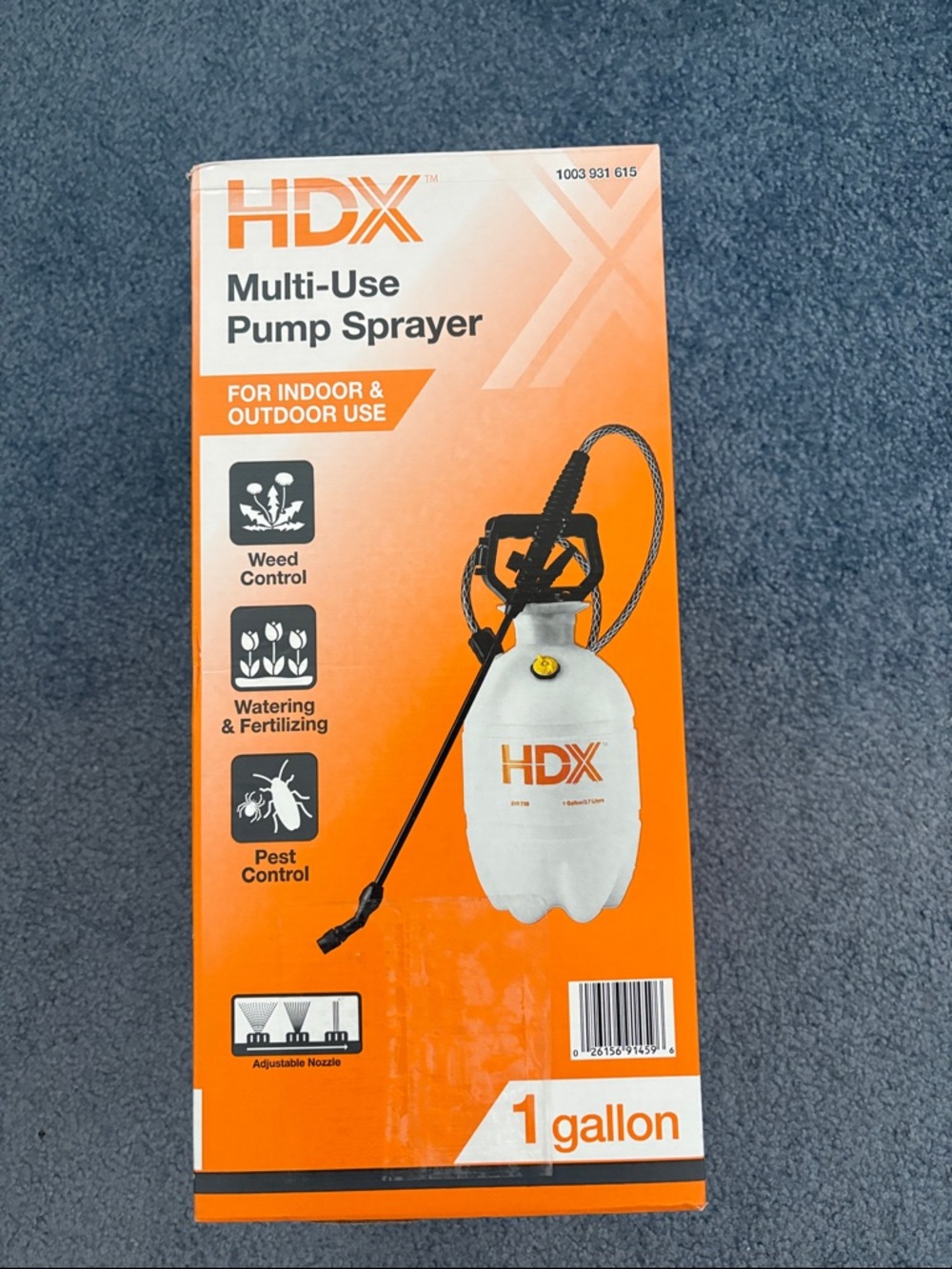 HDX Multi-Use Pump Sprayer - White/Orange